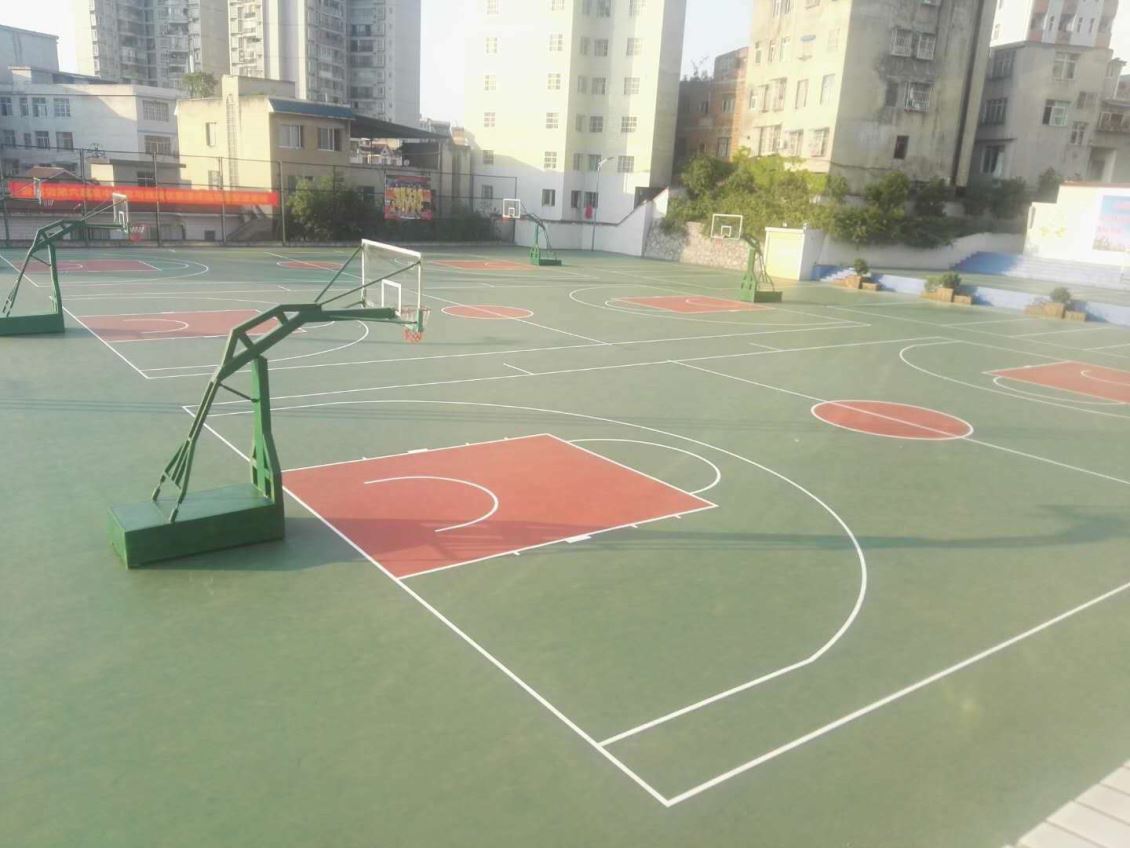 室外籃球場地板