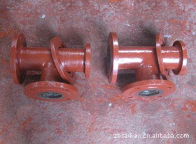 【廠家供應優(yōu)質四孔搪玻璃管道】價格,廠家,圖片,日用化工機械配件,淄博賽墾化工設備-